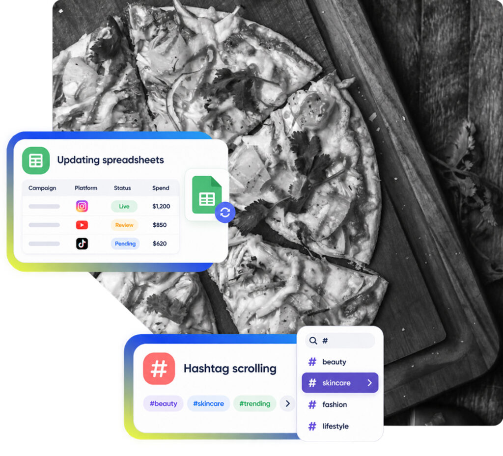 Food Marketing Platform